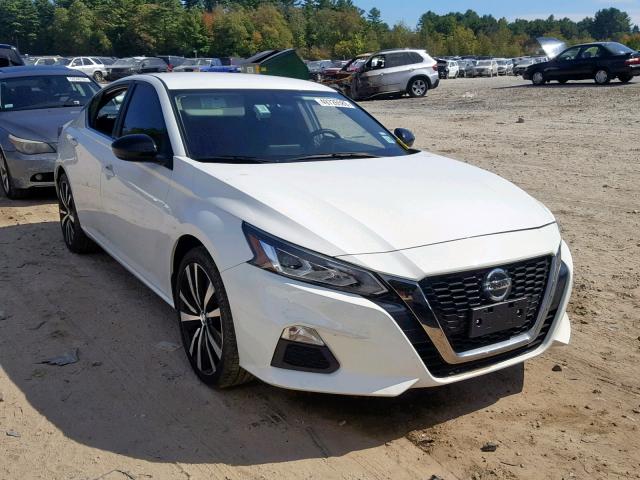 1N4BL4CV6KC205117 - 2019 NISSAN ALTIMA SR WHITE photo 1