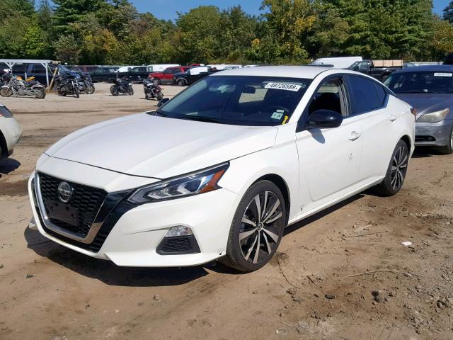 1N4BL4CV6KC205117 - 2019 NISSAN ALTIMA SR WHITE photo 2