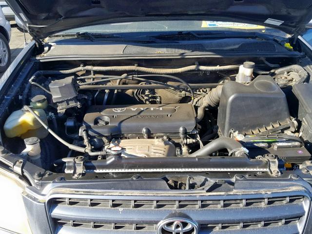 JTEGD21AX30047364 - 2003 TOYOTA HIGHLANDER BLUE photo 7