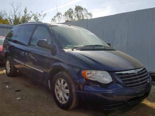 2A4GP54L26R844352 - 2006 CHRYSLER TOWN & COU BLUE photo 1