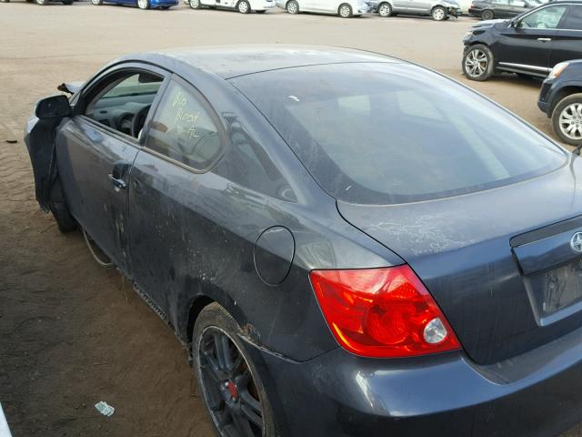 JTKDE177870172128 - 2007 TOYOTA SCION TC შავი ფოტო 9