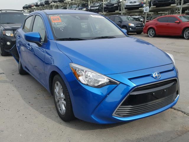 3MYDLBZV0GY107229 - 2016 TOYOTA SCION IA BLUE photo 1