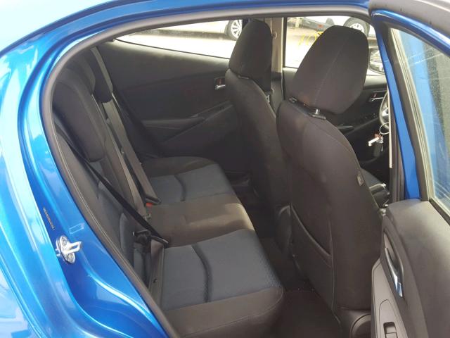 3MYDLBZV0GY107229 - 2016 TOYOTA SCION IA BLUE photo 6