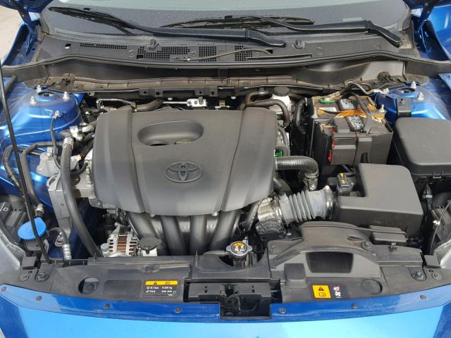 3MYDLBZV0GY107229 - 2016 TOYOTA SCION IA BLUE photo 7