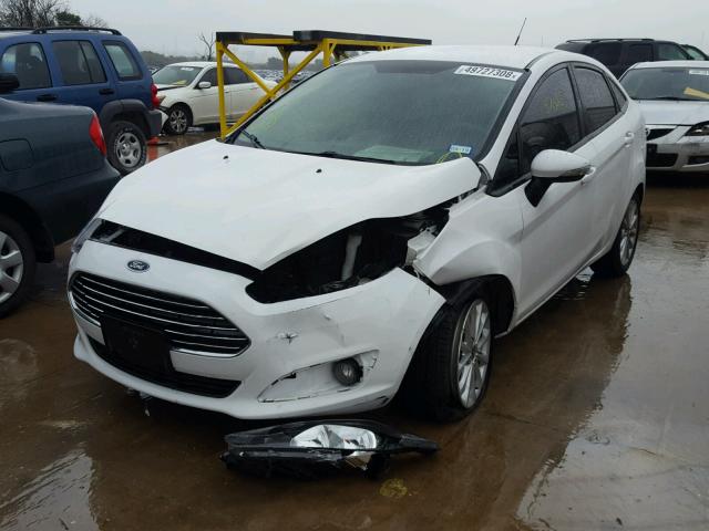 3FADP4BJ4EM186436 - 2014 FORD FIESTA SE WHITE photo 2