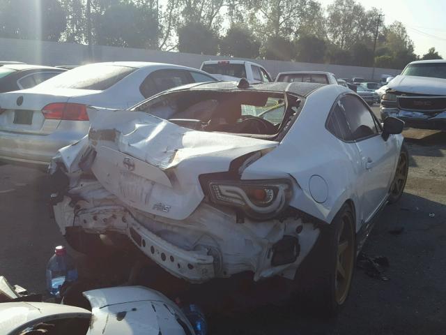 JF1ZNAA19G8702471 - 2016 TOYOTA SCION FR-S WHITE photo 4