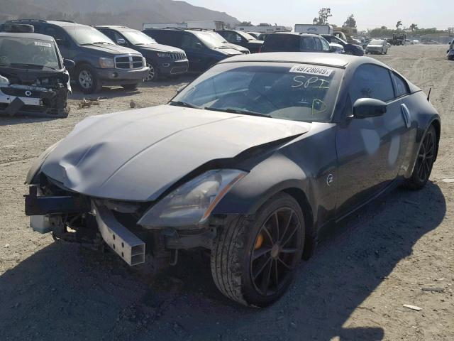 JN1AZ34E63T016582 - 2003 NISSAN 350Z COUPE BLACK photo 2