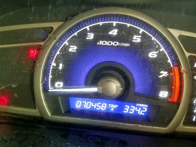 19XFA16639E020031 - 2009 HONDA CIVIC LX-S Qara foto 8