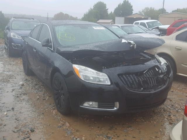 2G4GS5EV6C9214457 - 2012 BUICK REGAL PREM BLACK photo 1