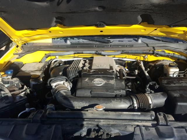 5N1AN08W88C517812 - 2008 NISSAN XTERRA OFF YELLOW photo 7