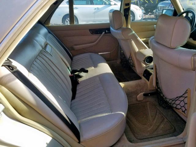 WDBCA39D1GA238900 - 1986 MERCEDES-BENZ 560 SEL BEIGE photo 6