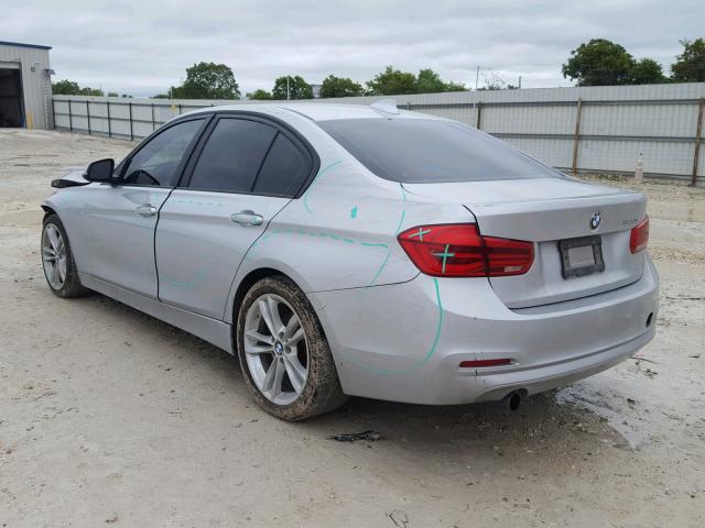 WBA8E1G55GNT37057 - 2016 BMW 320 I SILVER photo 3