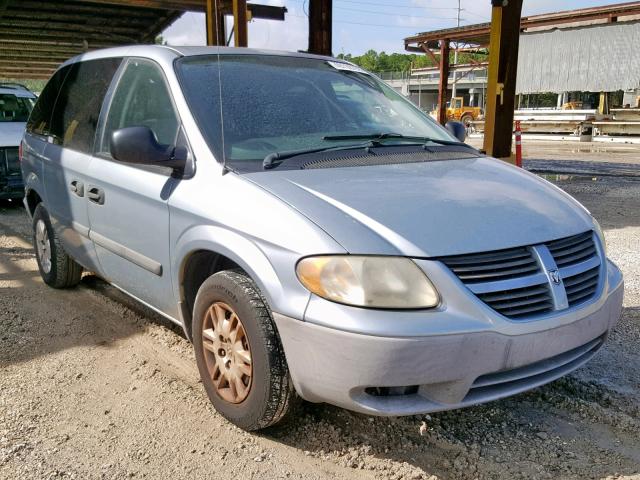 1D4GP25B95B436358 - 2005 DODGE CARAVAN SE BLUE photo 1