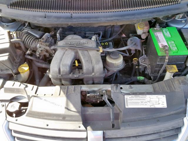 1D4GP25B95B436358 - 2005 DODGE CARAVAN SE BLUE photo 7