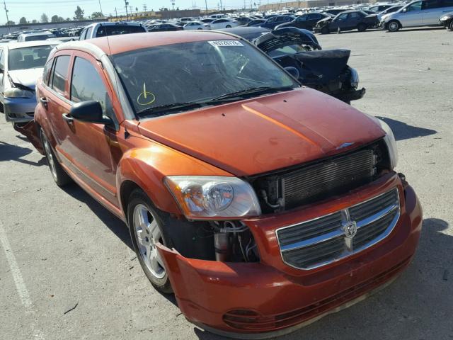 1B3HB48B68D636597 - 2008 DODGE CALIBER SX ORANGE photo 1