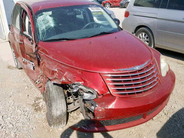 3A4FY48816T304265 - 2006 CHRYSLER PT CRUISER RED photo 1