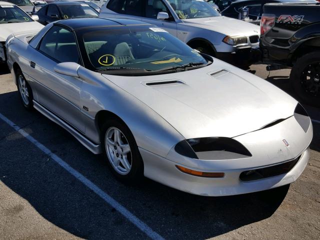 2G1FP22K9V2114352 - 1997 CHEVROLET CAMARO BAS SILVER photo 1