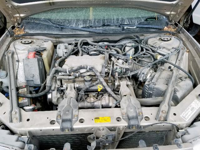 2G4WS52J211276379 - 2001 BUICK CENTURY CU TAN photo 7