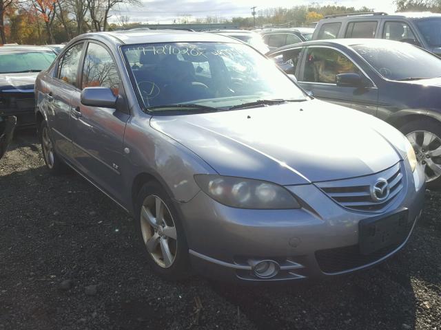 JM1BK323251219524 - 2005 MAZDA 3 S GRAY photo 1