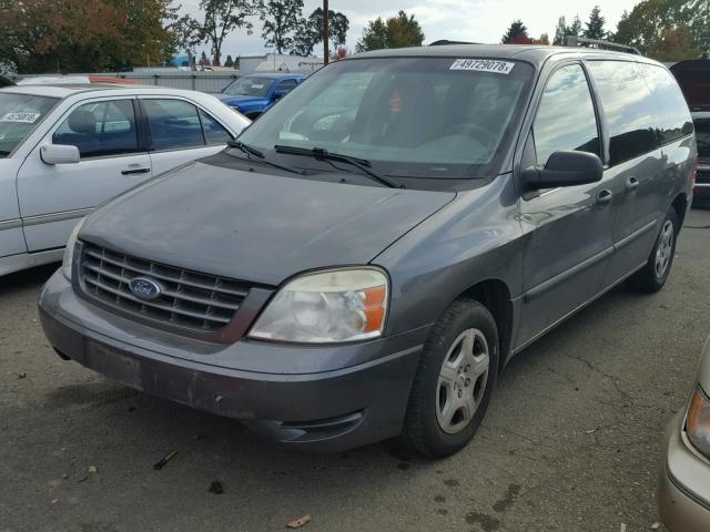 2FMZA51686BA63404 - 2006 FORD FREESTAR S GRAY photo 2