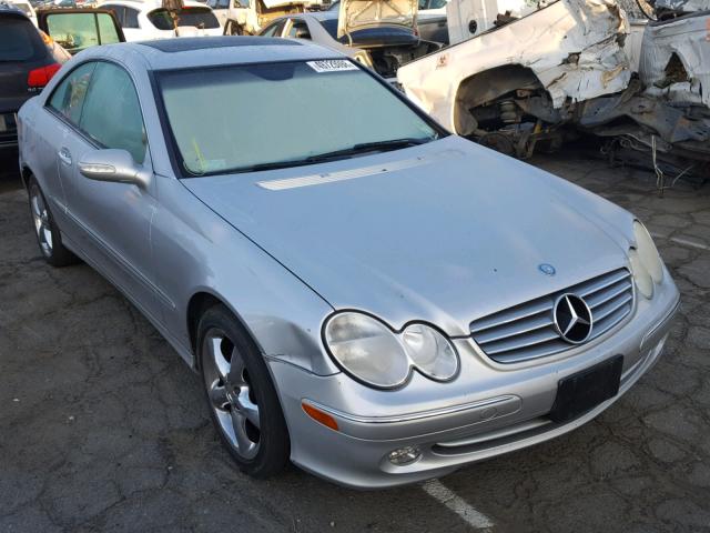 WDBTJ65J54F114544 - 2004 MERCEDES-BENZ CLK 320C SILVER photo 1