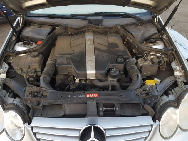 WDBTJ65J54F114544 - 2004 MERCEDES-BENZ CLK 320C SILVER photo 7