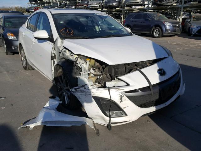 JM1BL1S6XA1341506 - 2010 MAZDA 3 S WHITE photo 1