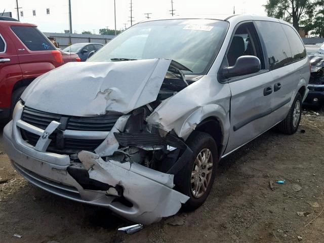 1D4GP24E46B649893 - 2006 DODGE GRAND CARA SILVER photo 2