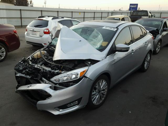 1FADP3J2XGL384172 - 2016 FORD FOCUS TITA SILVER photo 2