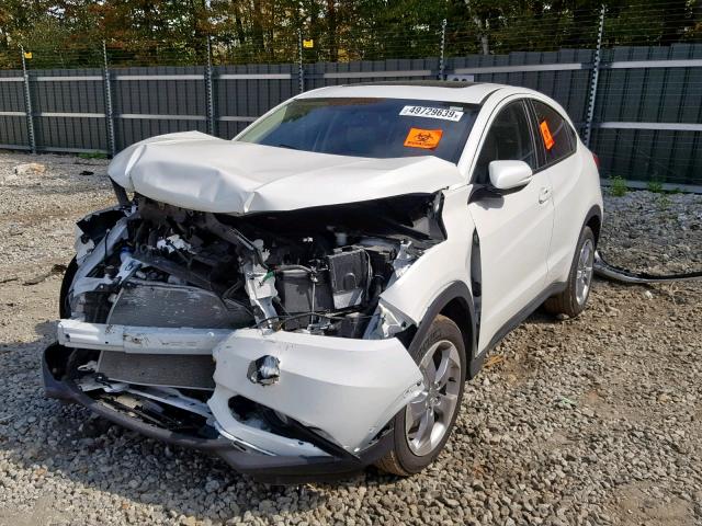 3CZRU6H54HM708155 - 2017 HONDA HR-V EX WHITE photo 2