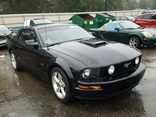 1ZVHT85H065166521 - 2006 FORD MUSTANG GT BLACK photo 1