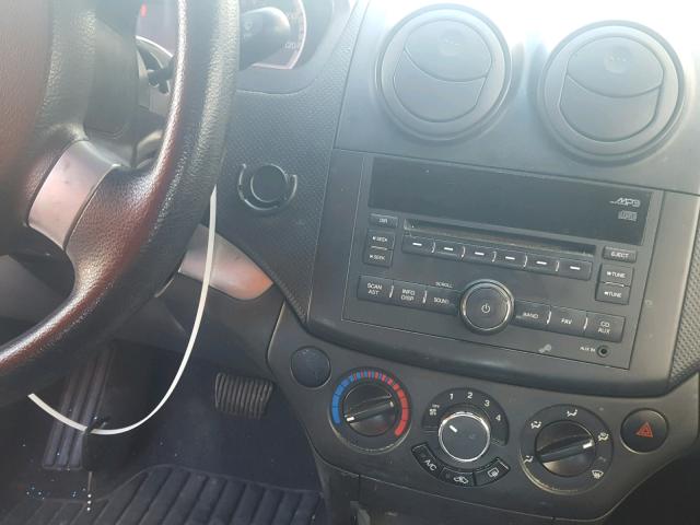 KL1TD5DE2BB126802 - 2011 CHEVROLET AVEO LS BLUE photo 9