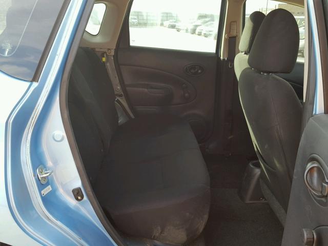 3N1CE2CP6EL384866 - 2014 NISSAN VERSA NOTE BLUE photo 6