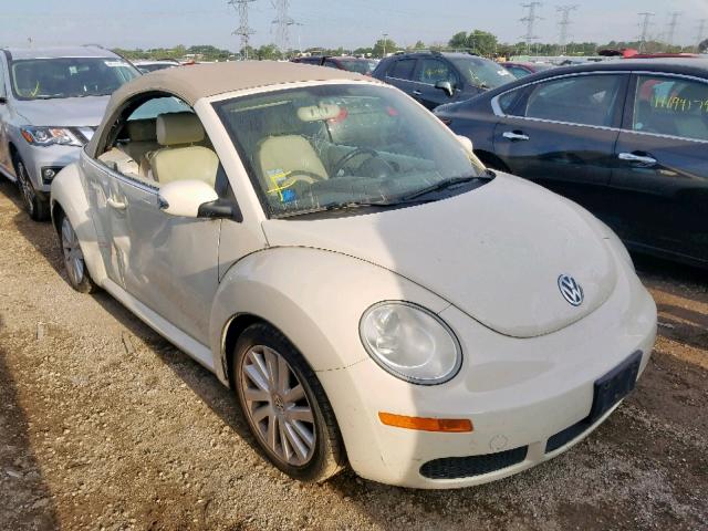 3VWRF31Y88M404634 - 2008 VOLKSWAGEN NEW BEETLE ბეჟი ფოტო 1