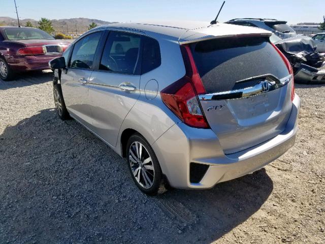 JHMGK5H70GS012203 - 2016 HONDA FIT EX SILVER photo 3