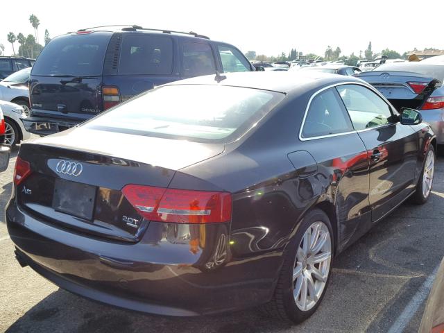 WAULFAFR8BA007070 - 2011 AUDI A5 PREMIUM BROWN photo 4