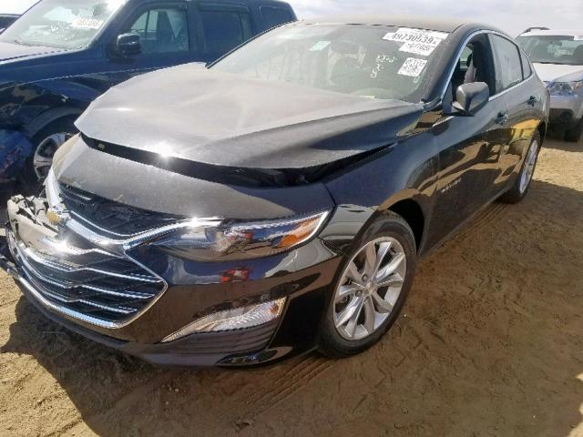 1G1ZD5ST3LF001847 - 2020 CHEVROLET MALIBU 1LT 黑色 照片 2