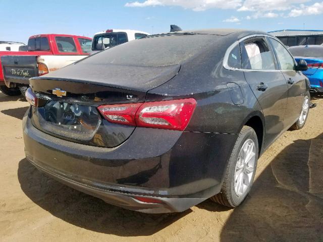 1G1ZD5ST3LF001847 - 2020 CHEVROLET MALIBU 1LT 黑色 照片 4