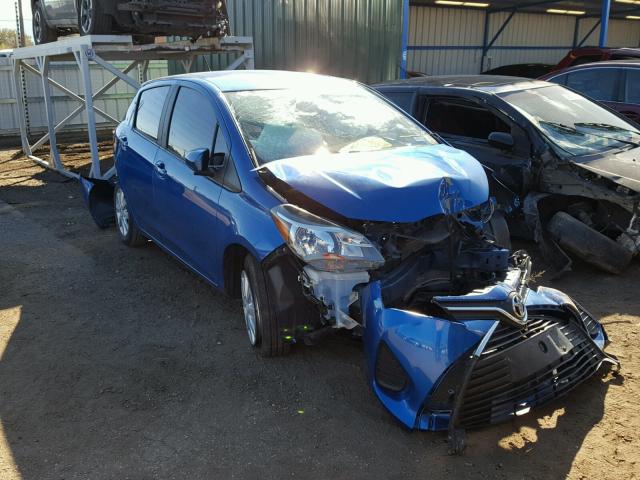 VNKKTUD30GA057578 - 2016 TOYOTA YARIS L BLUE photo 1