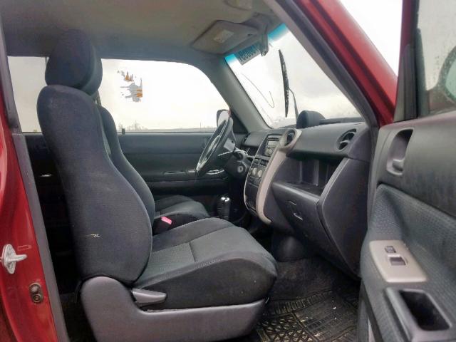 JTLKT324X64073853 - 2006 TOYOTA SCION XB 红色 照片 5