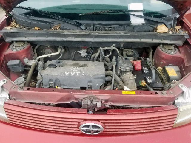 JTLKT324X64073853 - 2006 TOYOTA SCION XB 红色 照片 7