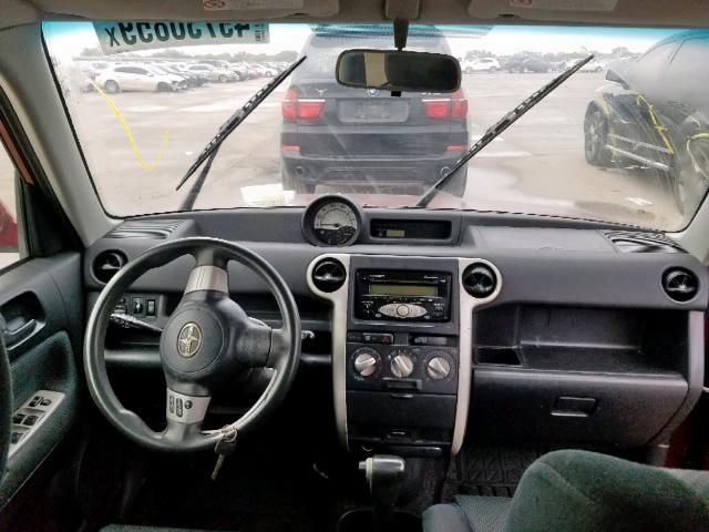 JTLKT324X64073853 - 2006 TOYOTA SCION XB 红色 照片 9