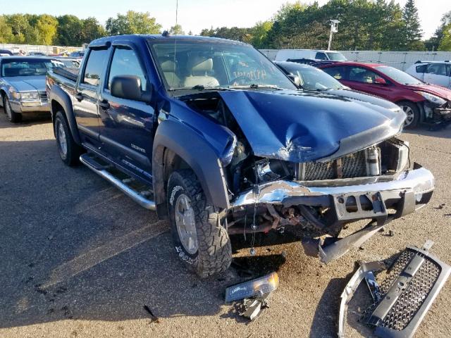 1GCDT136648117586 - 2004 CHEVROLET COLORADO BLUE photo 1