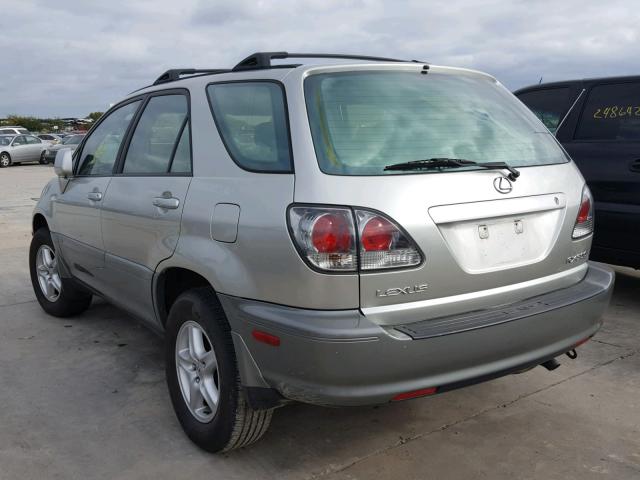 JTJGF10U230154006 - 2003 LEXUS RX 300 BEIGE photo 3