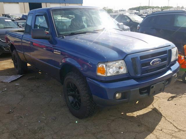 1FTZR15E47PA27114 - 2007 FORD RANGER SUP BLUE photo 1