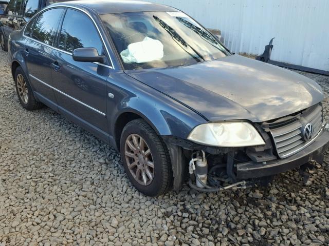 WVWSH63BX1P205982 - 2001 VOLKSWAGEN PASSAT GLS GRAY photo 1