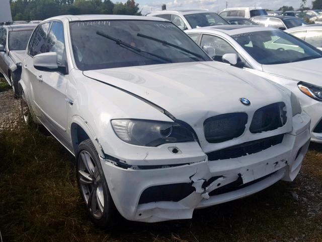 5YMGY0C53BLK26248 - 2011 BMW X5 M WHITE photo 1