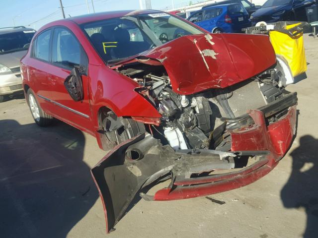 3N1AB6AP3CL699129 - 2012 NISSAN SENTRA 2.0 RED photo 1