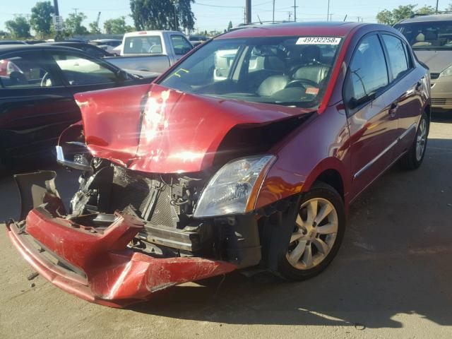 3N1AB6AP3CL699129 - 2012 NISSAN SENTRA 2.0 RED photo 2