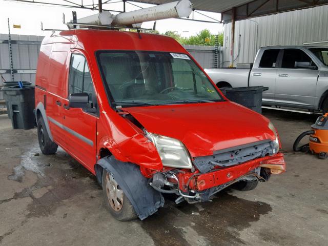 NM0LS7AN9DT136123 - 2013 FORD TRANSIT CO RED photo 1